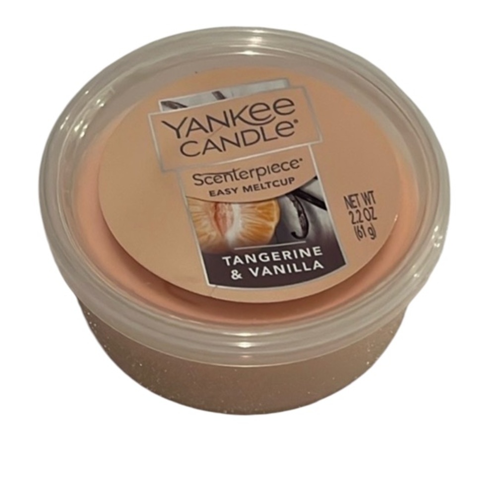 🆕 Yankee Candle Scenterpiece Easy Meltcup Tangerine and Vanilla